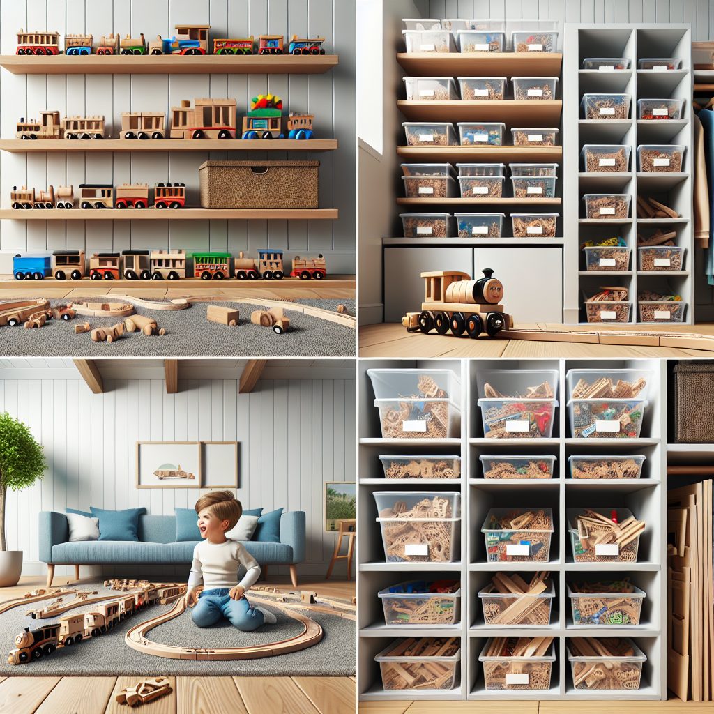 Organizing and Storing Wooden Train Sets: Tips and Ideas 