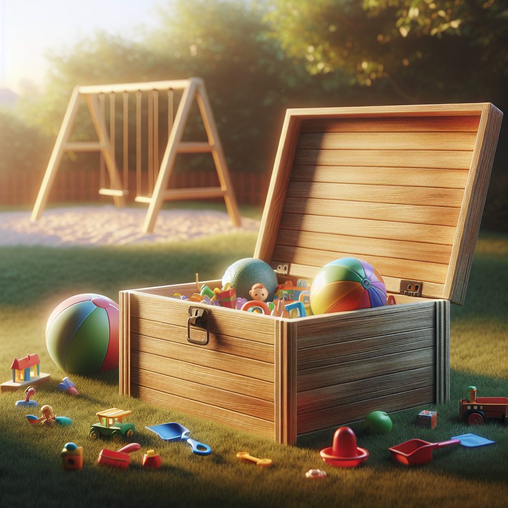 Outdoor Wooden Toy Storage: Keeping Play Areas Tidy 