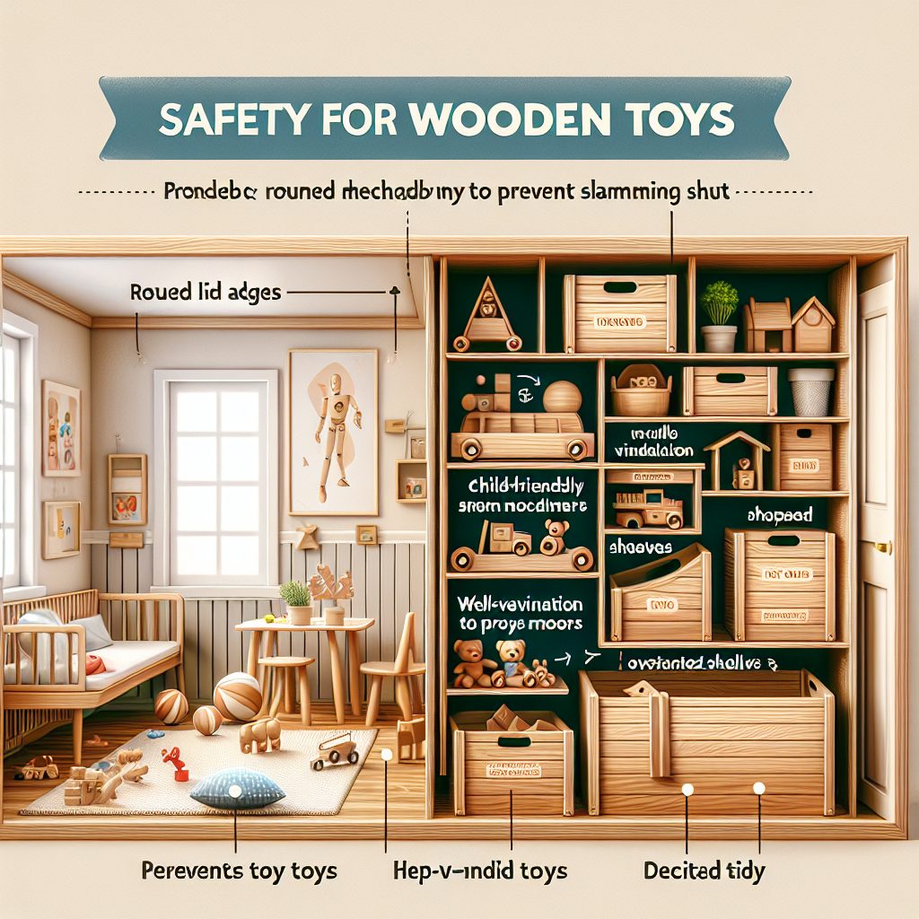 Safety Tips for Wooden Toy Storage Solutions 