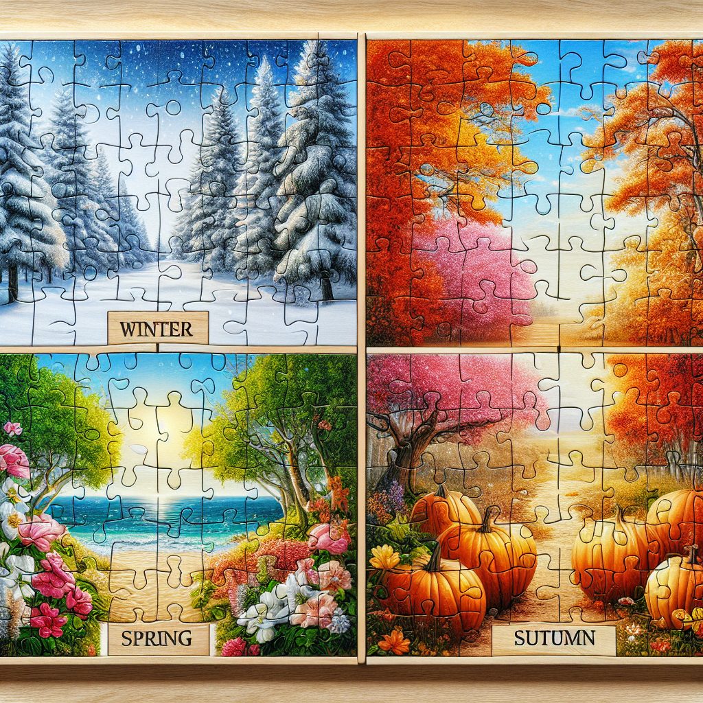 Seasonal Wooden Puzzle Themes for Year-Round Fun 