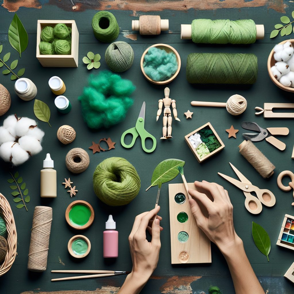 Selecting Green Crafting Materials for Eco Toys 