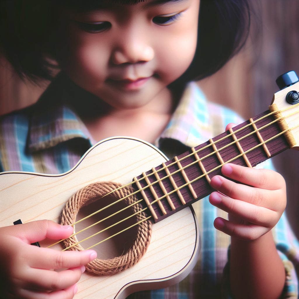 Starting Young: Wooden Toy Guitars for Beginners 