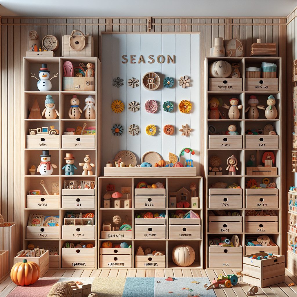 Storing Seasonal Wooden Toys: Organizational Tips and Tricks 