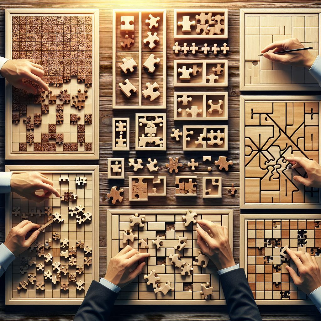 Strategies for Solving Complex Wooden Puzzles 