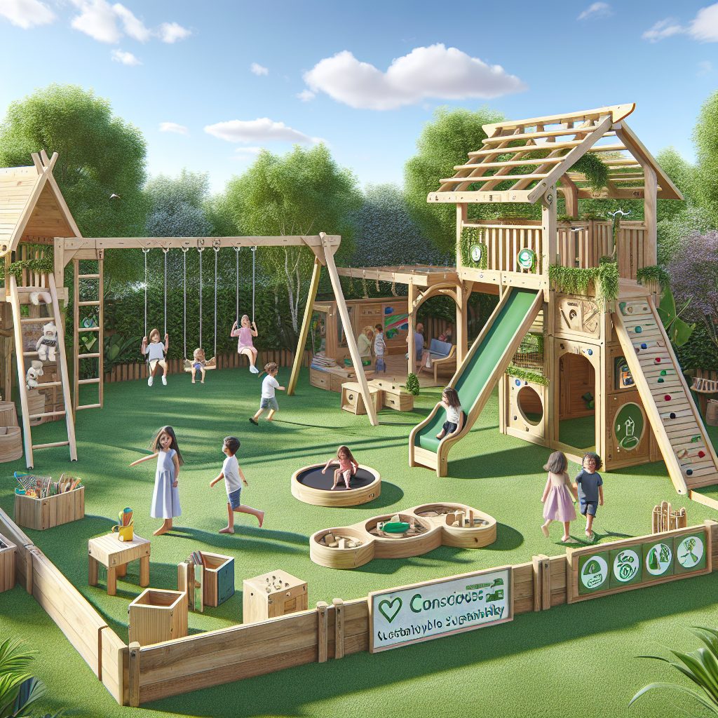 Sustainable Wooden Playsets for Conscious Families 