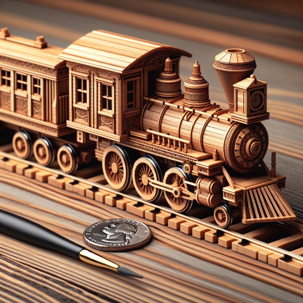 The Art of Scaling and Modeling in Wooden Train Sets 