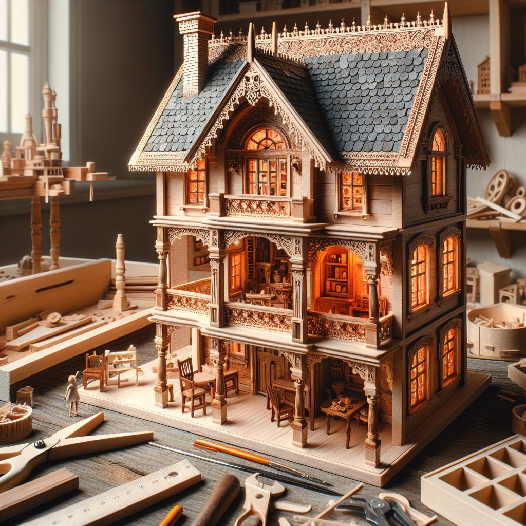 The Best Wooden Dollhouse Kits for Hobbyists and Collectors 