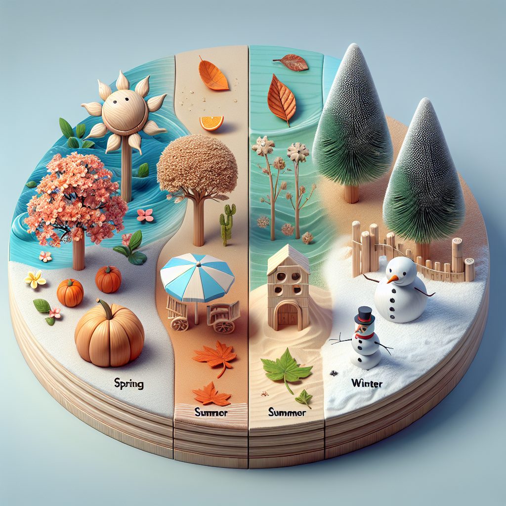 Themed Wooden Toy Sets for Celebrating Each Season 