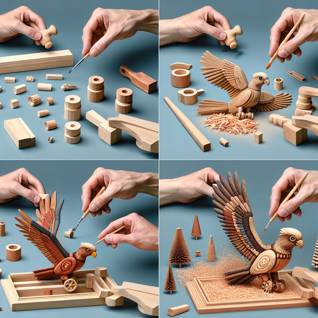 Transforming Wooden Scraps into Beautiful Toys 