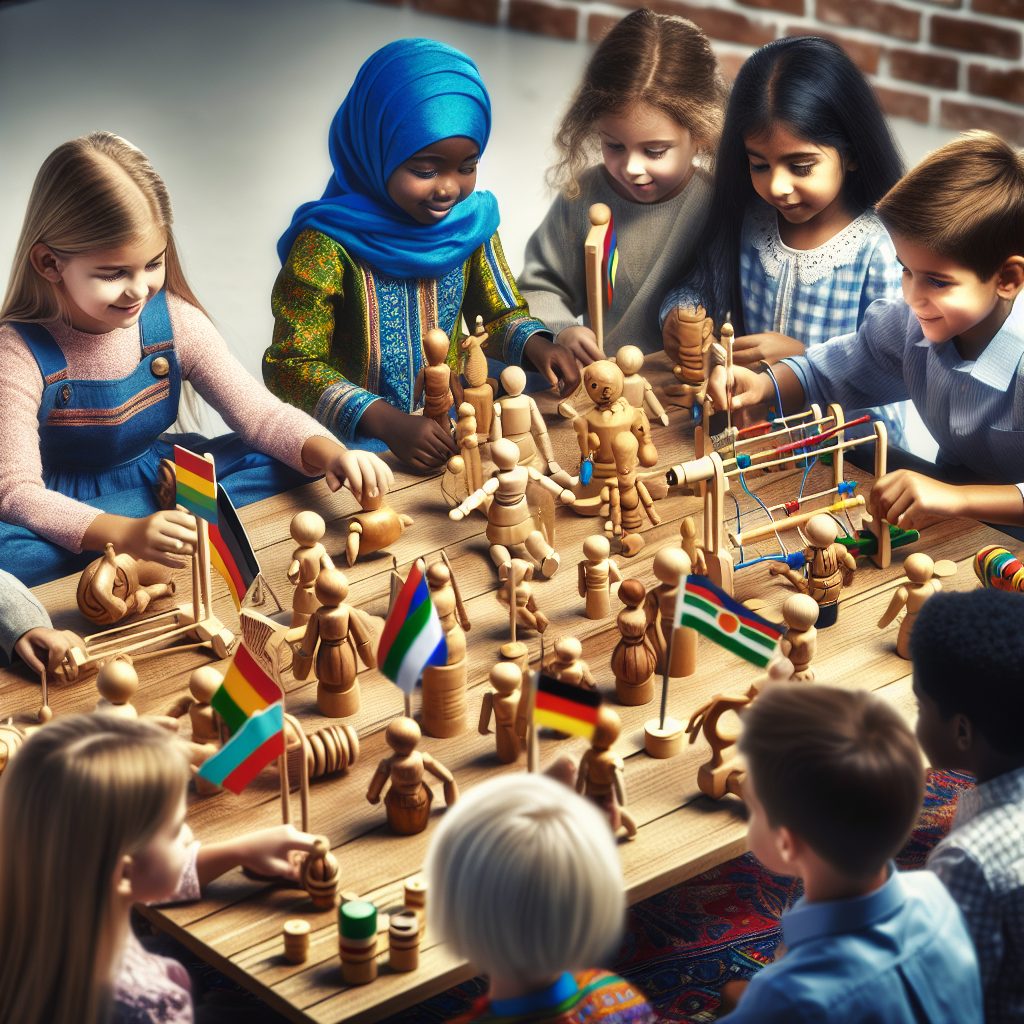 Using Wooden Toys as Tools for Cultural Learning and Understanding 