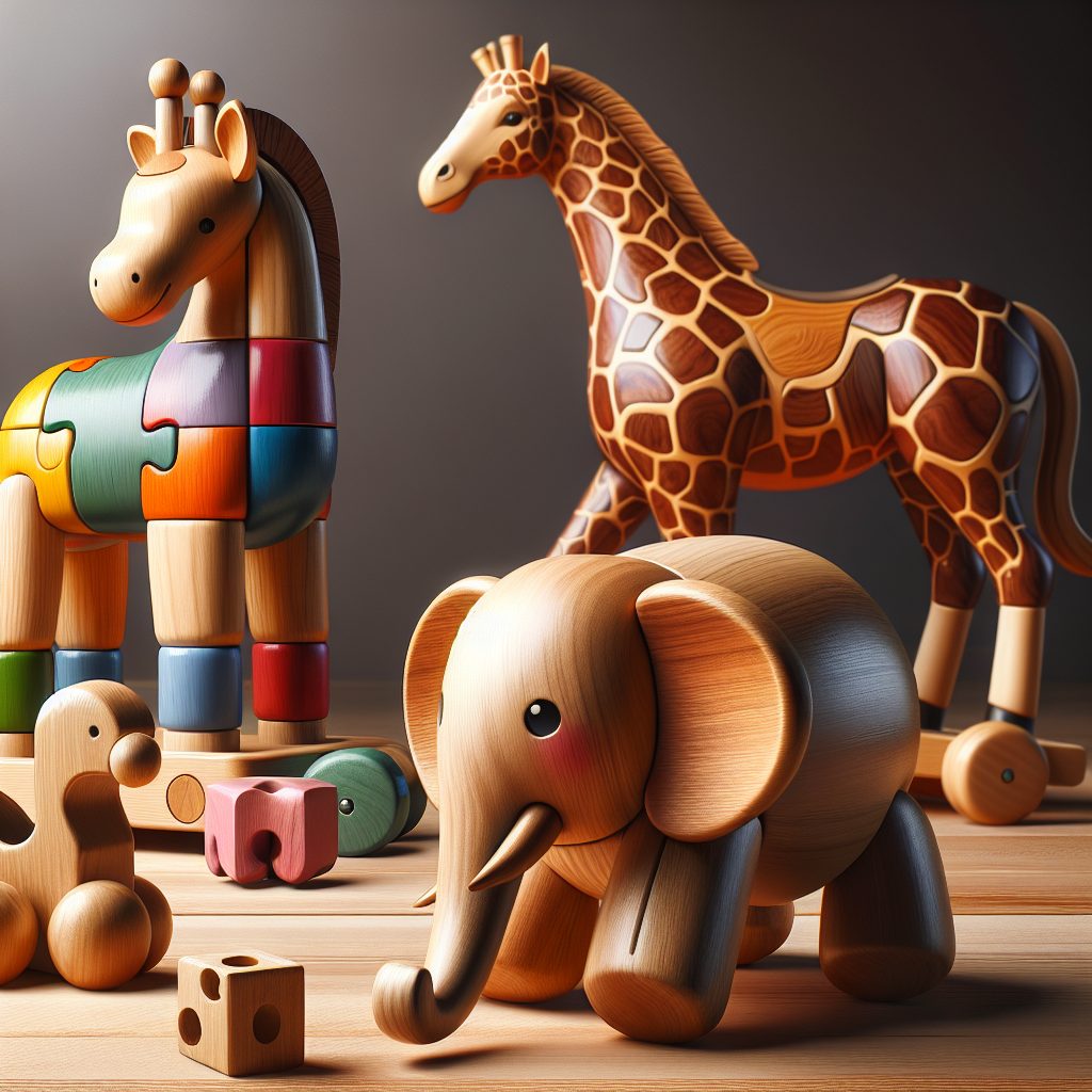 Wooden Animal Toys Suitable for Different Age Groups 
