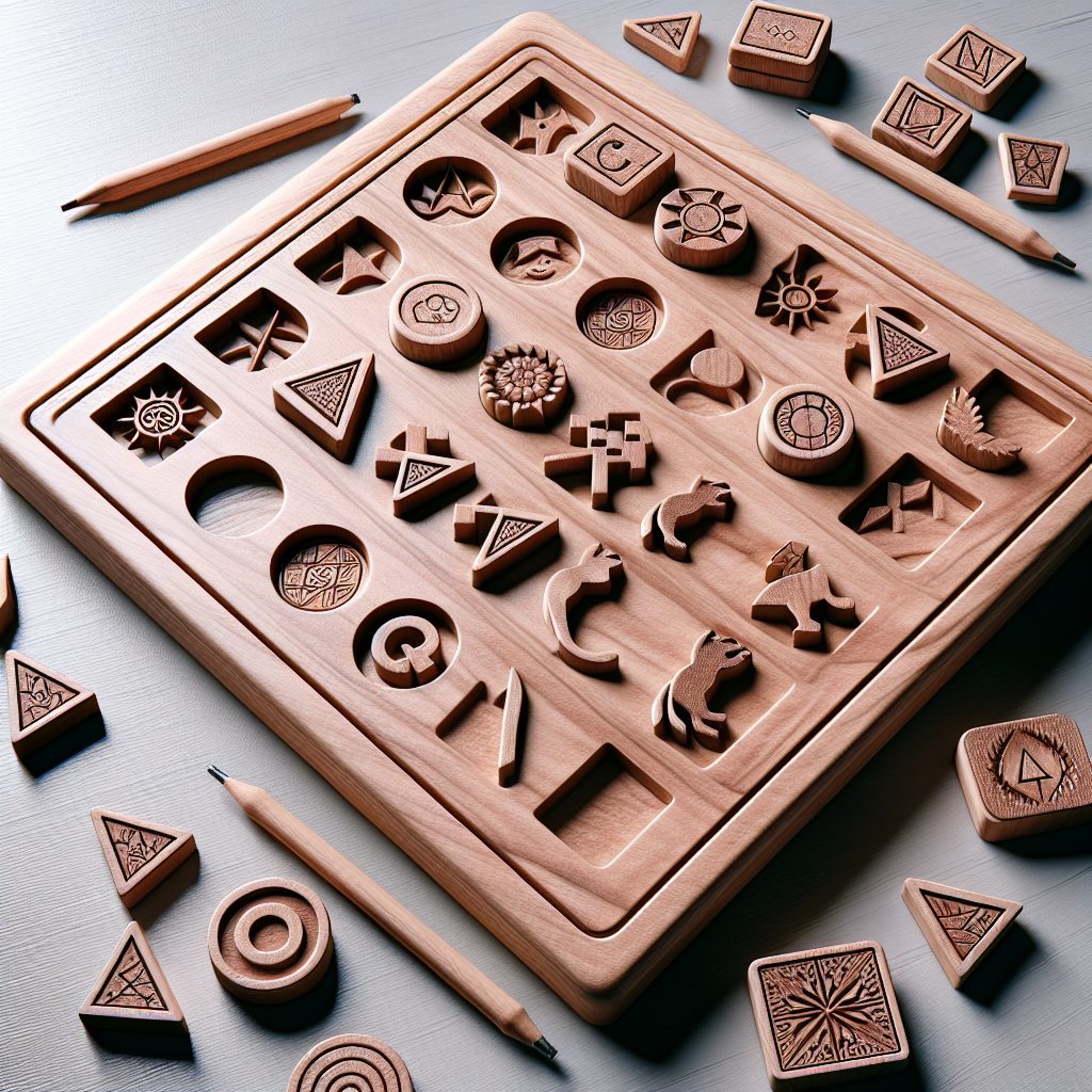 Wooden Memory Games for Sharpening Young Minds 